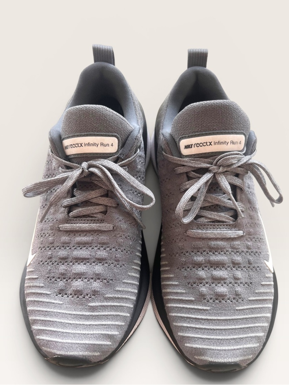 Nike ReactX Infinity Run 4 shoes in a Cool Grey colorway - super clean! - Picture 4 of 10
